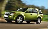 Gas Mileage For 2010 Ford Escape 4 Cylinder Photos