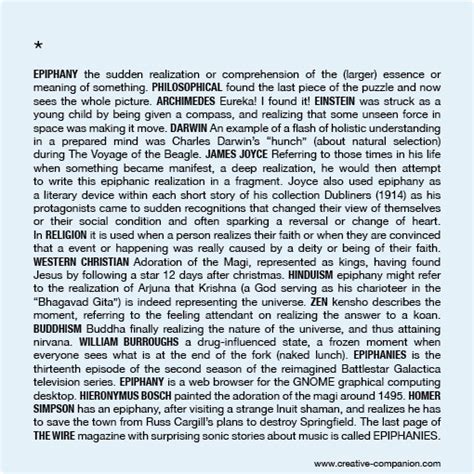 I experienced an epiphany, a spiritual flash that would change the way i this site might help you. William Burroughs | Christof Zürn - the blog about Service Design, Music Thinking , Persona ...