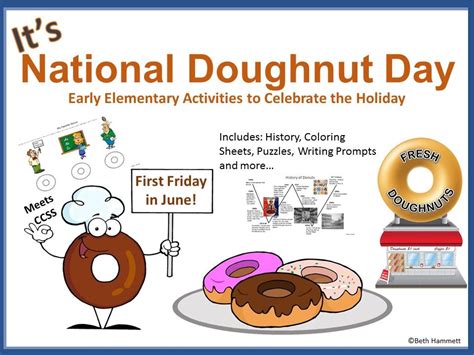 National Donut Day Posts Teal Funny National Doughnut Day Social