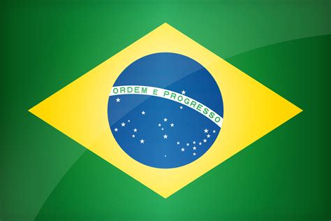 The blue circle depicts a starry sky. Flag of Brazil | Find the best design for Brazilian Flag