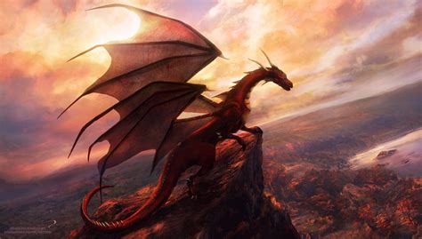 Red Dragon Firkraag From Baldurs Gate Ii By Kiraradesigndeviantart