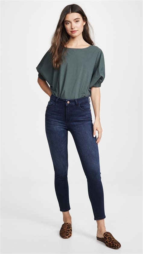 Dl1961 Florence Cropped Mid Rise Skinny Jeans Shopbop The Style