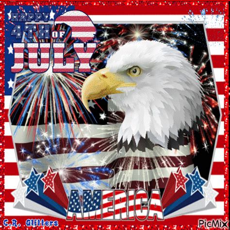 Bald Eagle Happy Th Of July Gif Pictures Photos And Images For