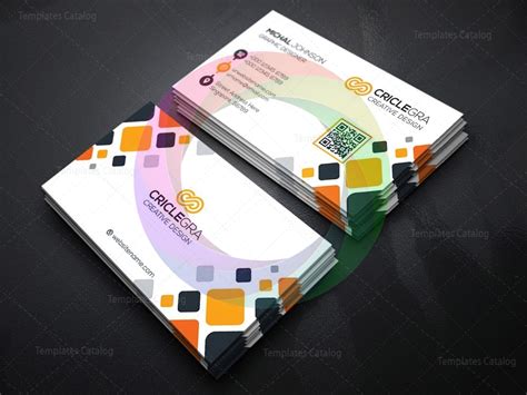 Top 7 free business card software. PSD Mosaic Business Card Template ~ Graphic Prime ...