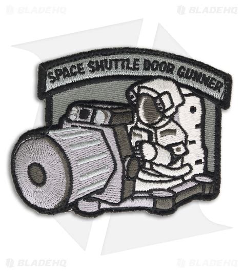 Msm Shuttle Door Gunner Patch Hook Velcro Back Swat
