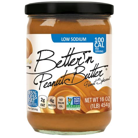 Better N Peanut Butter Flavored Spread 16 Oz 6 Pack