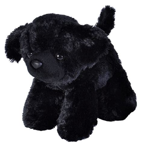 Hug Ems Small Black Lab Stuffed Animal By Wild Republic Teddy Bear