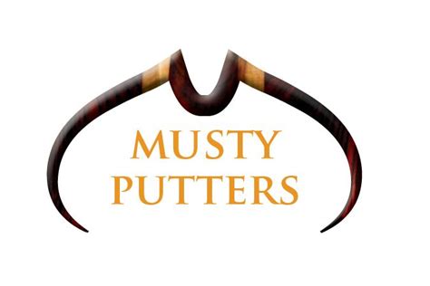 David Musty Putters Custom Wooden Golf Putters Logo Design