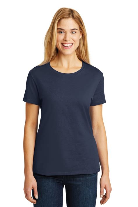 Hanes Womens 100 Percent Cotton Short Sleeve T Shirt Sl04