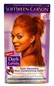 This color looks particularly stunning on those with olive and deep skin tones. Amazon.com : Dark & Lovely Color #378 Honey Blonde (Case ...