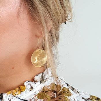 Large Hoop Earrings By Misskukie Notonthehighstreet Com