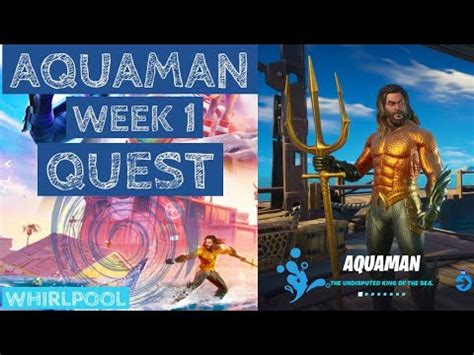 Fortnite's fifth season is upon us, and players have tons of new characters to find around the map. FORTNITE Chapter 2 Season 3 AQUAMAN Week 1 Quest - YouTube