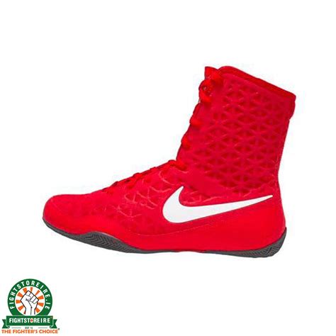 Nike Ko Boxing Boots Red Fight Store Ireland