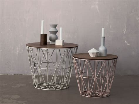Showing results for coffee table basket. LOW ROUND IRON COFFEE TABLE WIRE BASKET BY FERM LIVING ...