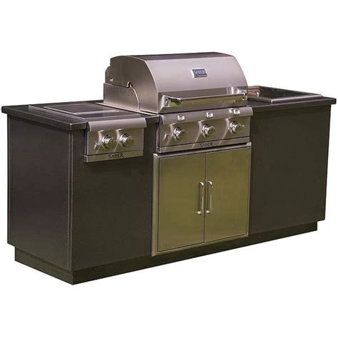 Ez kitchen and bath, established in 1988, has been family owned and operated in the same location servicing the los angeles community for over 20 years. Saber EZ Outdoor Kitchen - R Series Silver | Outdoor ...