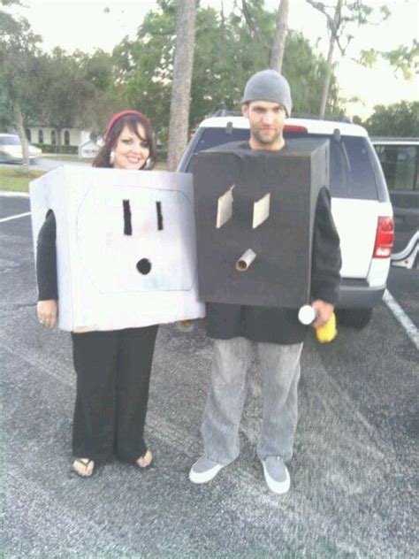 plug and outlet cute couples costumes diy halloween costumes halloween costumes