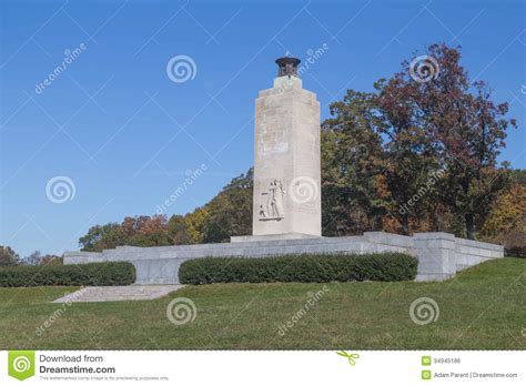 Eternal Light Peace Memorial in Gettysburg, PA Editorial Photo - Image