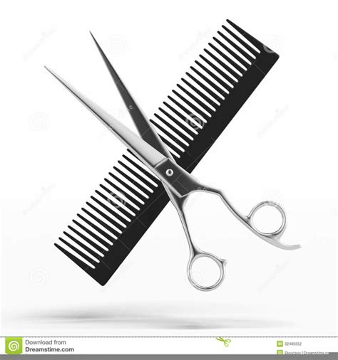 Scissor And Comb Clipart Free Images At Vector Clip Art