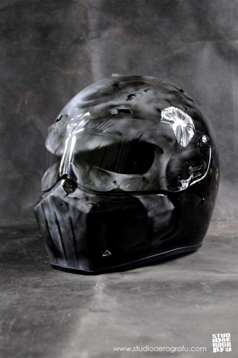 40 Coolest Motorcycle Helmet Art Design Bored Art