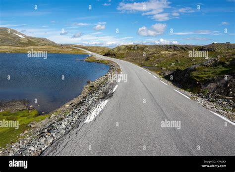 Overview Of Bjorgavegen Route In Norway Stock Photo Alamy