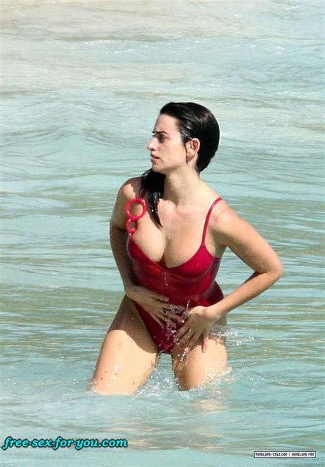 penelope cruz showing her nice tits and posing sexy in bikini porn pictures xxx photos sex