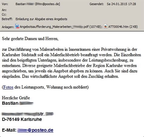 Im rahmen eines vergabeverfahrens für die anpassung einer lernplattform wird dazu ein geeigneter auftragnehmer ausgewählt. Angebotsanfrage Archives - malerdeck | Ihr Opti-Maler ...