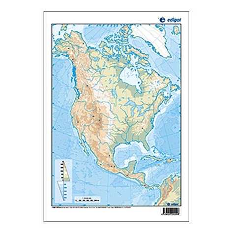 Mapa Mudo Fisico De America Para Imprimir Mapa Mudo Edigol Color