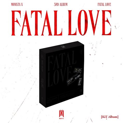Monsta X Fatal Love Kit Album Music Korea