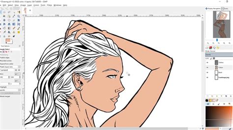 How To Digitize A Drawing In Gimp