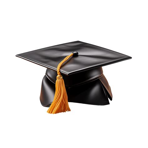 Ai Generated 3d Black Graduation Cap 35196253 Png