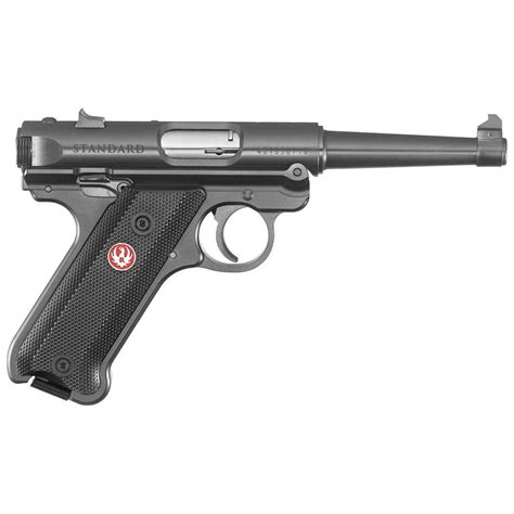 Ruger Mark Iv Standard 22 Long Rifle 475in Blued Pistol 101 Rounds