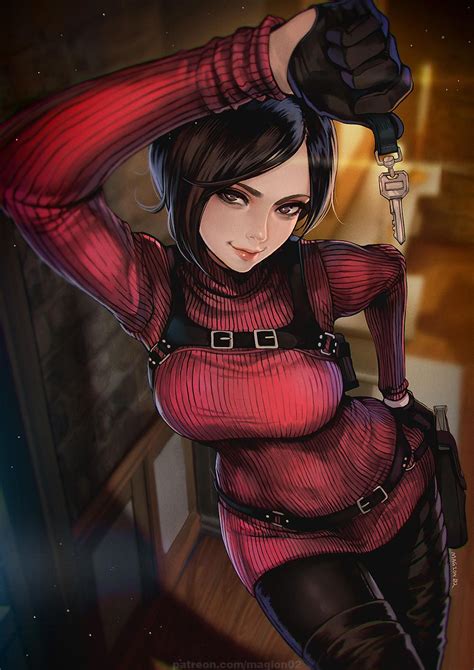 Ada Wong 🔑💕 Resident Evil 4 Remake Ada Resident Evil Resident Evil