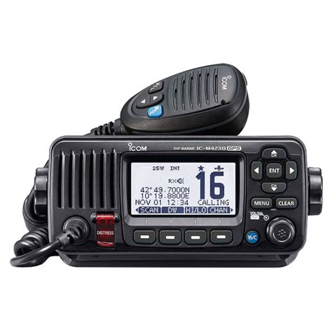 Icom Ic M423g Fixed Vhf Dsc Transceiver With Gps Receiver