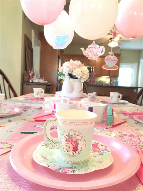 Little Girls Tea Party Birthday Theme On A Budget Just Life And