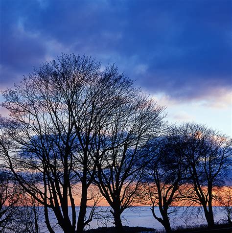 Winter Sunset On Lake Ontario Sunrise And Sunset Images Photographs By