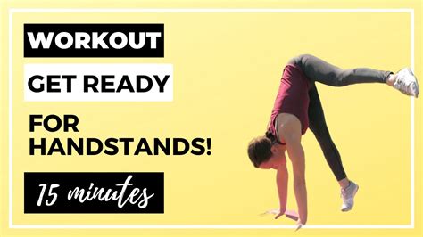 How To Do A Handstand Handstand Preparation Bodyweight Workout 15