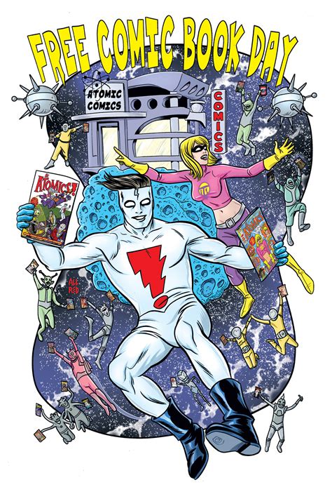 acclaimed creator mike allred lends madman to promote fcbd 2018 free comic book day