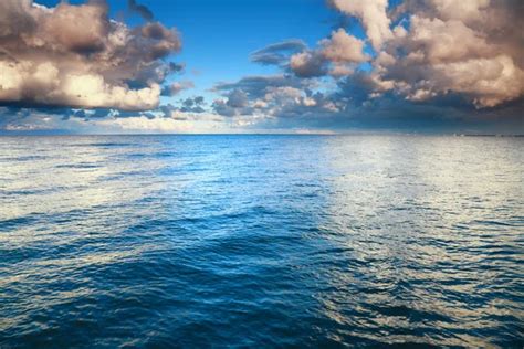 Blue Sea Sky Storm Tempest Stock Photo By ©lsaloni 6659119