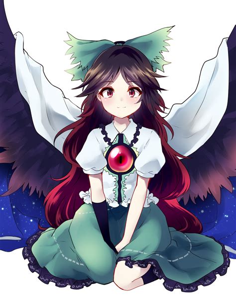 Uranaishi Miraura Reiuji Utsuho Touhou Highres 1girl Bird Wings