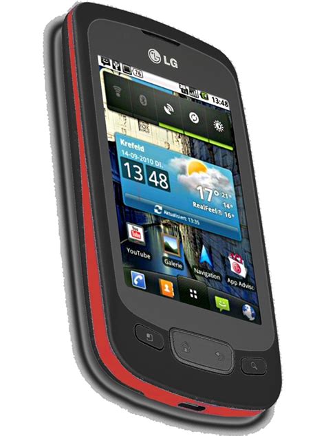 Wholesale Lg Optimus One P500 Red Gsm Unlocked Cell Phones Factory