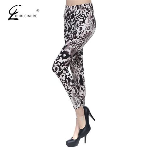 Chrleisure Fashion Leopard Print Leggings Women High Waist Legging Female Fitness Clothing