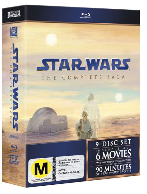 Informationen Zur Einstellung Strahlen Auspacken Star Wars Blu Ray Box