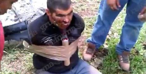 Warning Graphic Video Mexican Cartel Members Blow Up Child And Rival