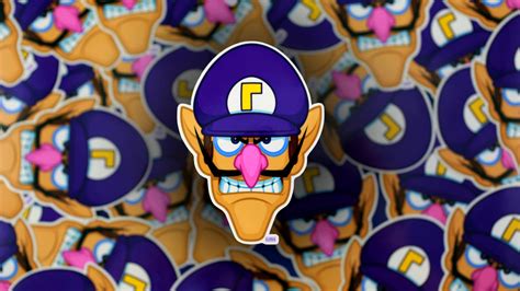 Waluigi Sticker By Mrhinkledraws On Deviantart