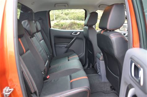 Ford Ranger Wildtrak Rear Seats Driving Torque