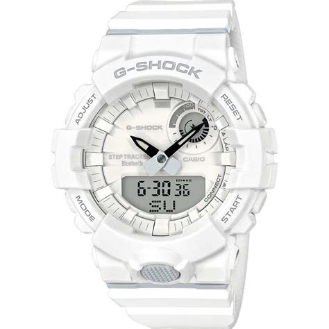 Casio G Shock White G Squad Bluetooth Step Tracker Watch Watches