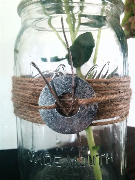 Quick Diy Mason Jars And Twine Fall Centerpieces