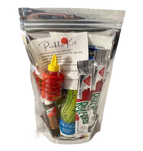 Viral Pickle Kit Pickle In A Bag Spicy Pickle Spicy Snacks Etsy Australia