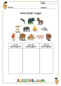Grade 1 worksheets and online activities. 23 Tamil worksheet ideas | language worksheets, letters ...