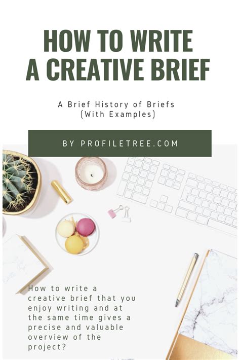 It gives your team all the ingredients to do their most creative work, while keeping everyone on the. How to Write a Creative Brief: A Brief History of Briefs ...